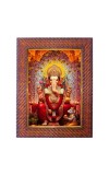Lord Ganesha Photo Frame 19X23 Inch Religious Wall & Table Decor Frame | Lord Ganesha Spiritual Photo Frame For Home, Temple & Office | Decorative Hindu God & Goddess Frame (Pack Of 1) (F18039)
