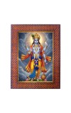 Lord Ganesha Photo Frame 13X17 Inch Religious Wall & Table Decor Frame | Lord Ganesha Spiritual Photo Frame For Home, Temple & Office | Decorative Hindu God & Goddess Frame (Pack Of 1) (F18012)