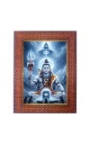 Lord Shiva Photo Frame 21X25 Inch Religious Wall & Table Decor Frame | Lord Shiva Spiritual Photo Frame For Home, Temple & Office | Decorative Hindu God & Goddess Frame (Pack Of 1) (F17972)