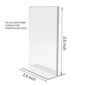 Sri Krishna With Cow Acrylic T-Style Photo Stand, Compact and Stylish Spiritual Display, easily change 2 photos (Pack of 1) Sri Krishna With Cow Acrylic T-Style Photo Stand, Compact and Stylish Spiritual Display, easily change 2 photos (Pack of 1)