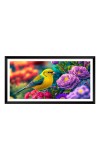 Nature Landscape Floating Frame Scenery Digital Print - (I5895) - 12x24 inch Modern Nature Wall Art for Living Room, Bedroom, Office, Hotels, Drawing Room