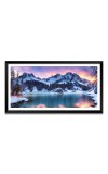 Nature Landscape Floating Frame Scenery Digital Print - (I5630) - 12x24 inch Modern Nature Wall Art for Living Room, Bedroom, Office, Hotels, Drawing Room