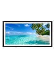 Nature Landscape Floating Frame Scenery Digital Print - (I5911) - 12x24 inch Modern Nature Wall Art for Living Room, Bedroom, Office, Hotels, Drawing Room