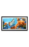 Nature Landscape Floating Frame Scenery Digital Print - (I5722) - 12x24 inch Modern Nature Wall Art for Living Room, Bedroom, Office, Hotels, Drawing Room