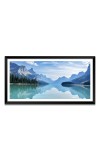 Nature Landscape Floating Frame Scenery Digital Print - (I5582) - 12x24 inch Modern Nature Wall Art for Living Room, Bedroom, Office, Hotels, Drawing Room