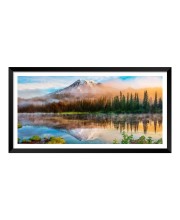 Nature Landscape Floating Frame Scenery Digital Print - (I5903) - 12x24 inch Modern Nature Wall Art for Living Room, Bedroom, Office, Hotels, Drawing Room