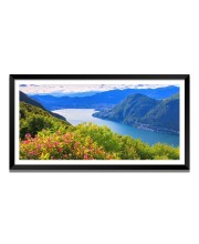 Nature Landscape Floating Frame Scenery Digital Print - (I5835) - 12x24 inch Modern Nature Wall Art for Living Room, Bedroom, Office, Hotels, Drawing Room