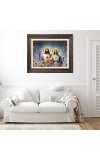 Jesus and mary Big Photo Frame - M101-24x28 Inches for Home,Temple & Office Decoration