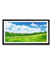 Nature Landscape Floating Frame Scenery Digital Print - (I5731) - 12x24 inch Modern Nature Wall Art for Living Room, Bedroom, Office, Hotels, Drawing Room