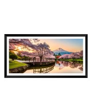 Nature Landscape Floating Frame Scenery Digital Print - (I5929) - 12x24 inch Modern Nature Wall Art for Living Room, Bedroom, Office, Hotels, Drawing Room