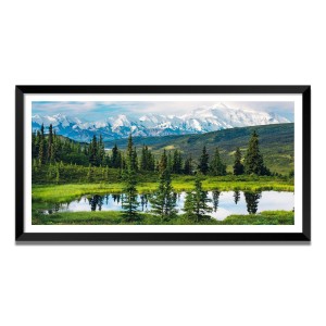 Nature Landscape Floating Frame Scenery Digital Print - (I5735) - 12x24 inch Modern Nature Wall Art for Living Room, Bedroom, Office, Hotels, Drawing Room Nature Landscape Floating Frame Scenery Digital Print - (I5735) - 12x24 inch Modern Nature Wall Art for Living Room, Bedroom, Office, Hotels, Drawing Room