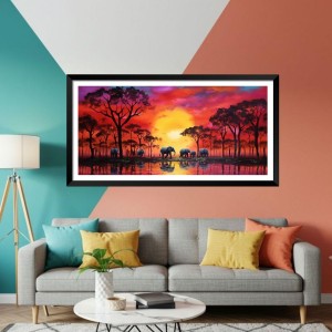 Nature Landscape Floating Frame Scenery Digital Print - (I5624) - 12x24 inch Modern Nature Wall Art for Living Room, Bedroom, Office, Hotels, Drawing Room Nature Landscape Floating Frame Scenery Digital Print - (I5624) - 12x24 inch Modern Nature Wall Art for Living Room, Bedroom, Office, Hotels, Drawing Room