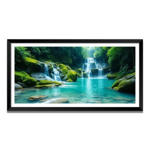 Nature Landscape Floating Frame Scenery Digital Print - (I5806) - 12x24 inch Modern Nature Wall Art for Living Room, Bedroom, Office, Hotels, Drawing Room Nature Landscape Floating Frame Scenery Digital Print - (I5806) - 12x24 inch Modern Nature Wall Art for Living Room, Bedroom, Office, Hotels, Drawing Room