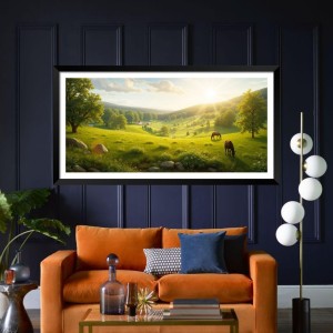 Nature Landscape Floating Frame Scenery Digital Print - (I5886) - 12x24 inch Modern Nature Wall Art for Living Room, Bedroom, Office, Hotels, Drawing Room Nature Landscape Floating Frame Scenery Digital Print - (I5886) - 12x24 inch Modern Nature Wall Art for Living Room, Bedroom, Office, Hotels, Drawing Room