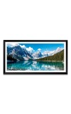 Nature Landscape Floating Frame Scenery Digital Print - (I5547) - 12x24 inch Modern Nature Wall Art for Living Room, Bedroom, Office, Hotels, Drawing Room