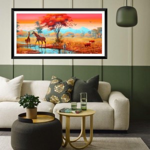 Nature Landscape Floating Frame Scenery Digital Print - (I5623) - 12x24 inch Modern Nature Wall Art for Living Room, Bedroom, Office, Hotels, Drawing Room Nature Landscape Floating Frame Scenery Digital Print - (I5623) - 12x24 inch Modern Nature Wall Art for Living Room, Bedroom, Office, Hotels, Drawing Room