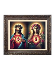 Jesus Big Photo Frame - 18x22 Inches for Home,Temple & Office Decoration