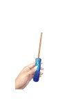 Flat Head Screwdriver with Blue Handle – Durable Steel Shaft, Precision Slotted magnetic & hardened Screw Driver for Home, DIY & Professional Use