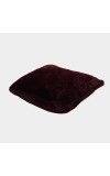 Home Beautiful Wine Velvet Cushion