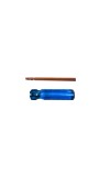 Flat Head Screwdriver with Blue Handle – Durable Steel Shaft, Precision Slotted magnetic & hardened Screw Driver for Home, DIY & Professional Use