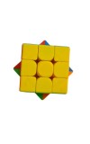 Hitech Sales 3x3 Speedcube | Stickerless Cube for Kids & Adults | Magic Speedy Stress Buster Brainstorming Puzzle - Multicolor Design