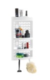Multipurpose Wall-Mounted Plastic Corner Shelf | 3 - Layer Storage Rack for Kitchen, Bathroom, Living Room - Beige (1 Pc)