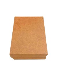 8mm MDF Boards for DIY Arts & Crafts (Pack of 4) | Premium Wood MDF Sheets for Painting, Resin Art, Fluid Art, Pyrography & Lamination | Smooth Surface Craft Boards. (8x10inch) (8x10)