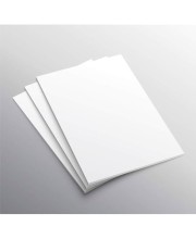 A4 Size Plain White Paper Pack of 1 (Sheets – 500) Multipurpose Sheets for Home, Office, School, Crafting, Printing, Writing, and Sketching, Art Projects (Smooth Finish - 65 GSM)