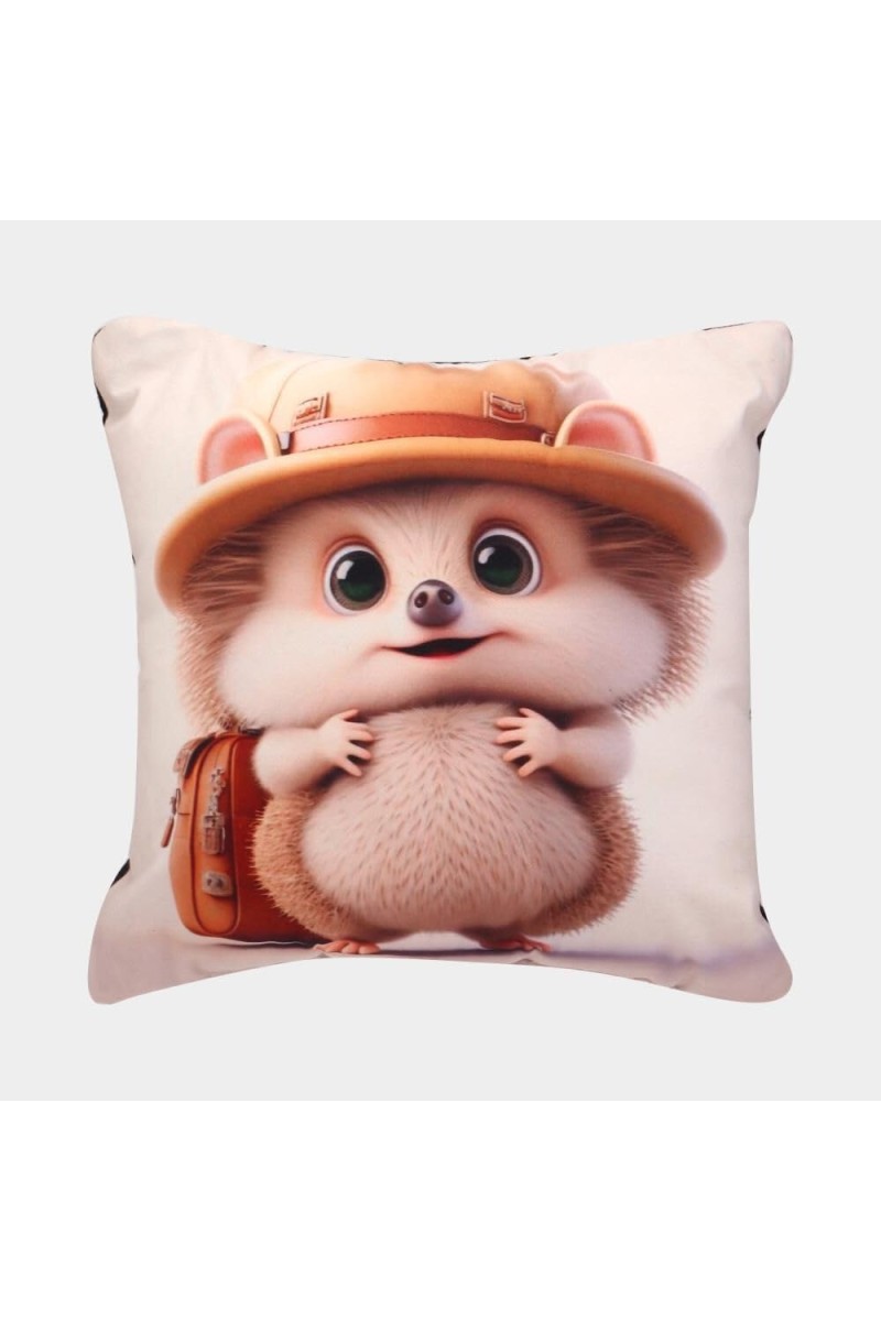 Home Beautiful Beige Polyester Cushion