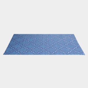 Home Beautiful Blue PVC Floor Mat
