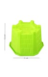 Small Flower Pots (5 H x 6 W) - Decorative Planters for Indoor & Outdoor Use - Perfect for Succulents, Herbs, and Small Plants (Pack of 1) (Green)