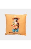 Home Beautiful Yellow Polyester Cushion