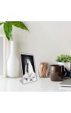 Car Desk/Table Top Sri Sarada Maa Acrylic L-Style Photo Stand - 2.5x3.5 Inches, Compact And Stylish Spiritual Display (F6704)