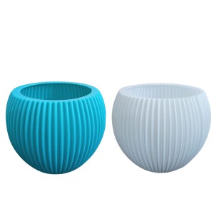 Combo of 2 Plastic Flower Pots