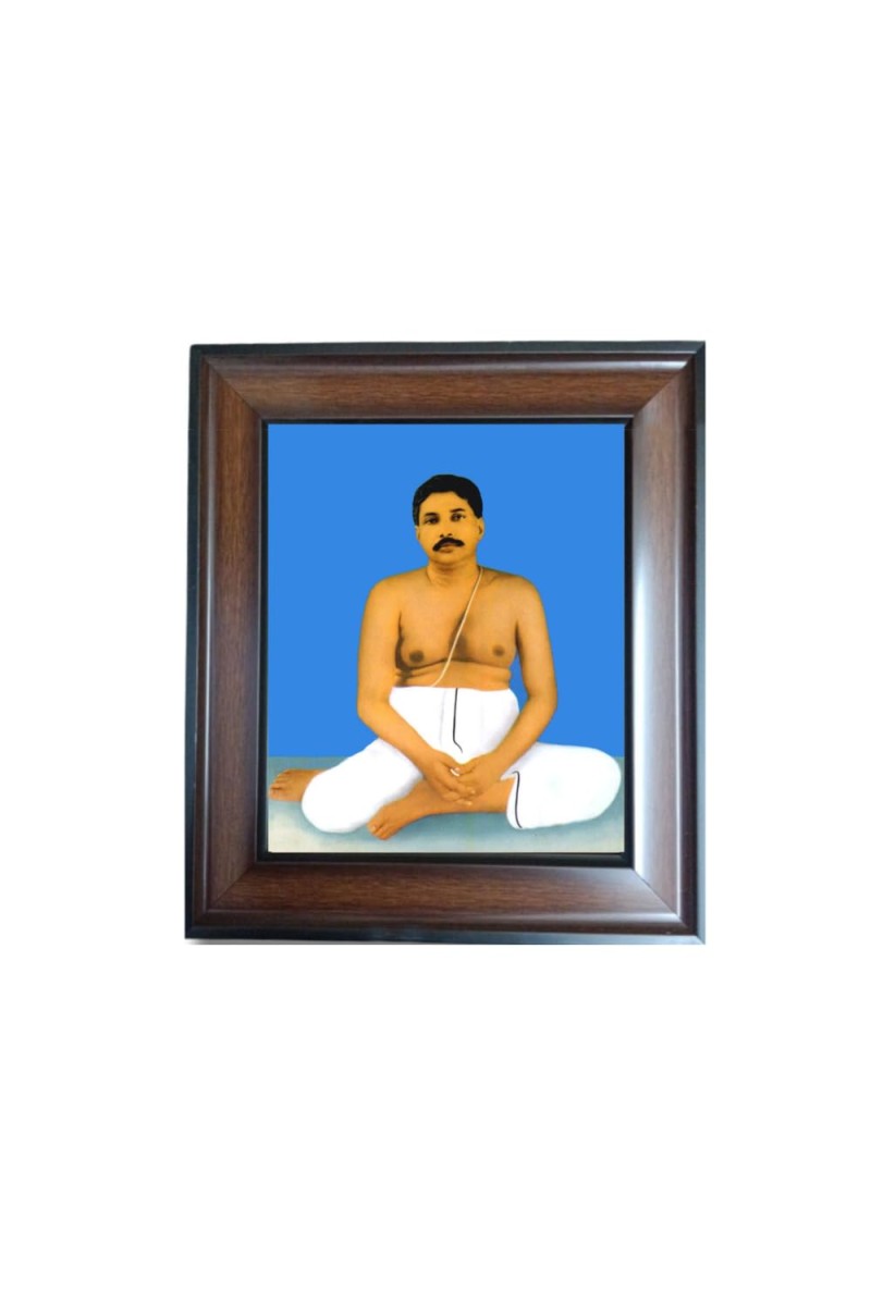 Hi Tech Sales Anukul Chandra Chakravarty Polystyrene Photo Frame for Wall Decor Home, Office, and Temple - Printed Photo, Pack of 1