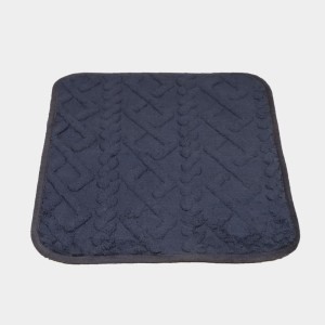 Home Beautiful Anti-Skid Blue Polyester Mat Home Beautiful Anti-Skid Blue Polyester Mat