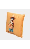 Home Beautiful Yellow Polyester Cushion