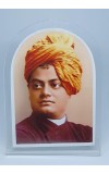 Hi Tech Sales, Swami Vivekananda Frame - Stand Photo Frame for table, Home Decor, Office, Living Room, Study Room (Size 10.4 x 15)