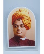 Hi Tech Sales, Swami Vivekananda Frame - Stand Photo Frame for table, Home Decor, Office, Living Room, Study Room (Size 10.4 x 15)