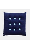 Home Beautiful Blue Polyester Cushion
