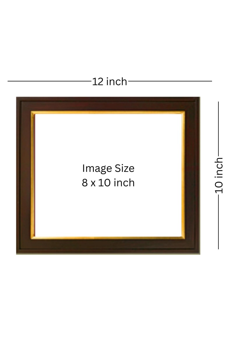 HItech Sales | Bhagwan Jagannath | Religious Photo With Frame & Acrylic Sheet Glass For Wall Hanging/Gift/Temple/Puja Room/Home Decor & Worship - size 10x12 inch
