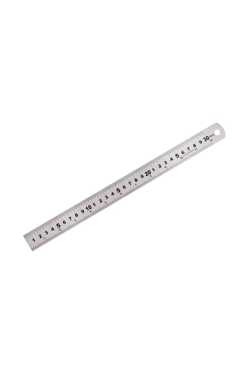 Hitech Sales 6,12, 24 Inch Scale/Ruler Stainless Steel Combo- 1 Set of 3 Scale (12 Inches, 30 cm)