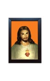 Hitech Lord Jesus Christ Laminated photo frame for Christmas, X-mas, table, Study & living room, gifts (Pvc Frame and Front face - Glass, 8 x 6 inch)