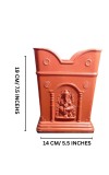 Plastic Tulsi Pot for Home | Durable & Weatherproof | Traditional Planter for Holy Basil (Tulsi) | Indoor & Outdoor Use | Decorative Plant Pot (Small)