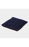 Home Beautiful Navy Blue Polyester Cushion