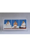 Anukul Chandra Thakur with Borda and Boroma – 3-in-1 Acrylic Photo Frame for Tabletop, Home Decor, Living Room, Spiritual Gift Item
