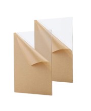 HiTechMart Acrylic Sheet 3mm Clear – Transparent Acrylic Glass Sheet for Painting, Art & Craft, DIY Projects, Signage, Office, Wedding Decorations, Photo Frames, School Use (4x6 inch - Pack of 1)