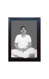 Hitech Sri Sri Thakur Anukulchandra Laminated photo frame for table, Study & living room, gifts (Pvc Frame and Front face - Glass, 8 x 6 inch)