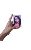 HiTechMart 2.5x3.5 Inch Acrylic L-Shaped Paramahansa Yogananda Photo Frame Stand – Small Picture Frame for Car Dashboard, Desk, Office – Clear Acrylic Frame (6.5x9 cm)