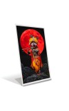 Car Desk/Table Top Jai Jagannath Acrylic L-Style Photo Stand - 5x7 Inches, Compact And Stylish Spiritual Display (F6658)